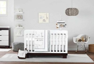 just born 5 piece crib set
