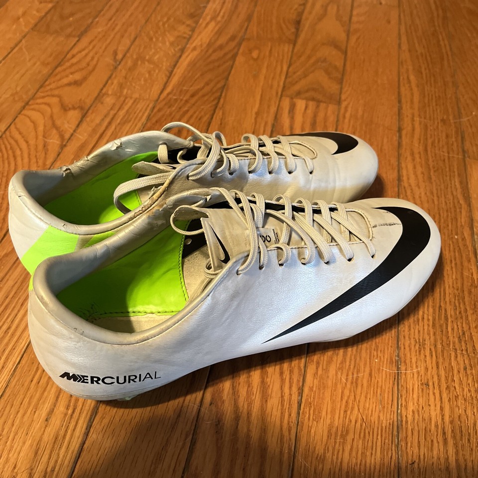 Nike Mercurial Vapor XI Elite Platinum Football Boots Soccer Cleats US7