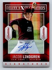 2014 Panini Elite Extra Edition Prospect #35 Jacob Lindgren Auto /499 NY Yankees