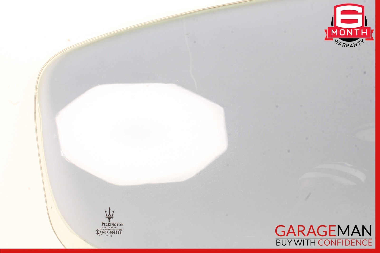 03-13 Maserati Quattroporte M139 Rear Left Side Door Window Glass OEM
