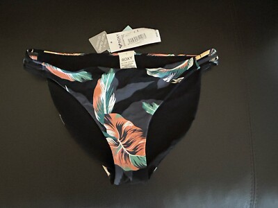 Roxy Bikini Bottom Sz M Full Coverage NEW