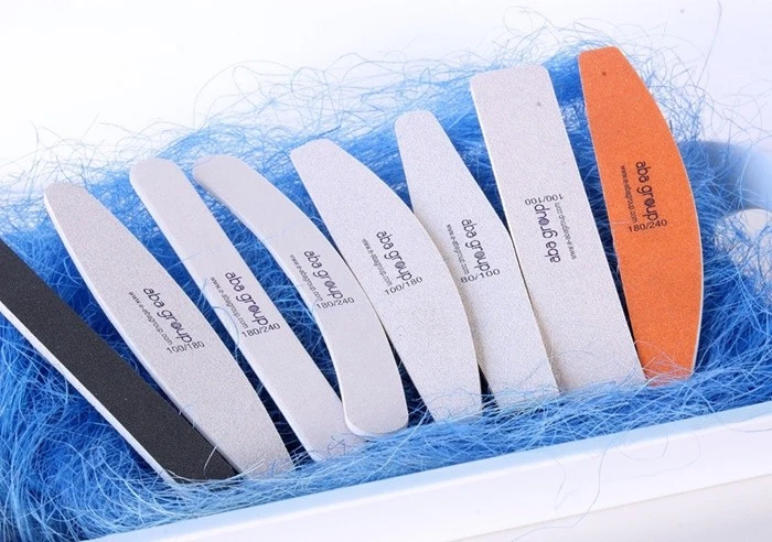 Nail Files from ABA GROUP 100/180 Different Types, Polishers, Shiners!