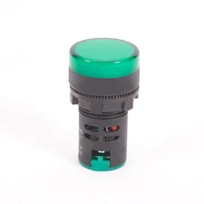 22mm Panel Hole Mount LED Light Pilot Indicator Signal Warning-12V 24V 110V 230V