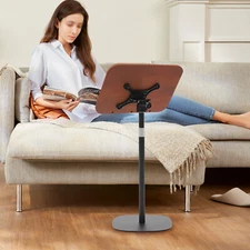 Book Stand Height Adjustable Music Stand Dual-Use Floor Book Holder Lectern Rack