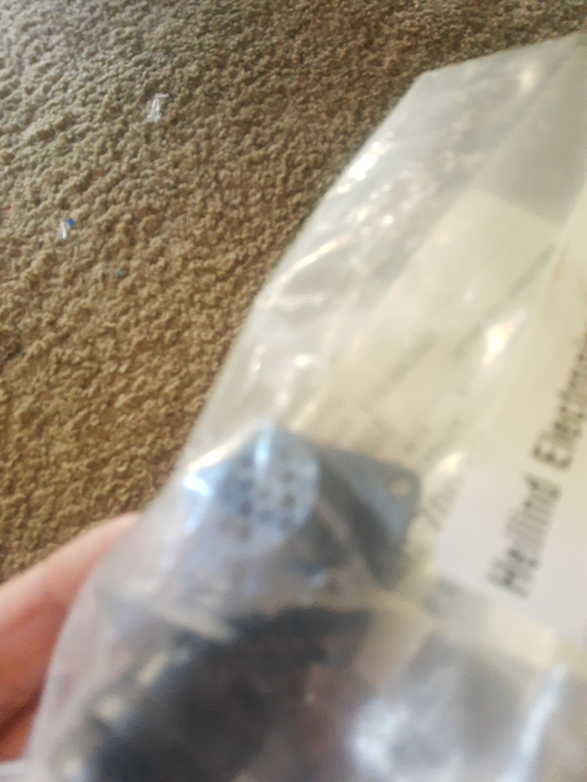 LOT of 2  16 Pin Position Connector Receptacle Housing Panel Mount AMP 206036-4