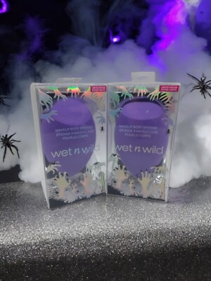 *2* Wet n Wild Fantasy Makers Makeup Body Sponge, Limited Edition, Purple