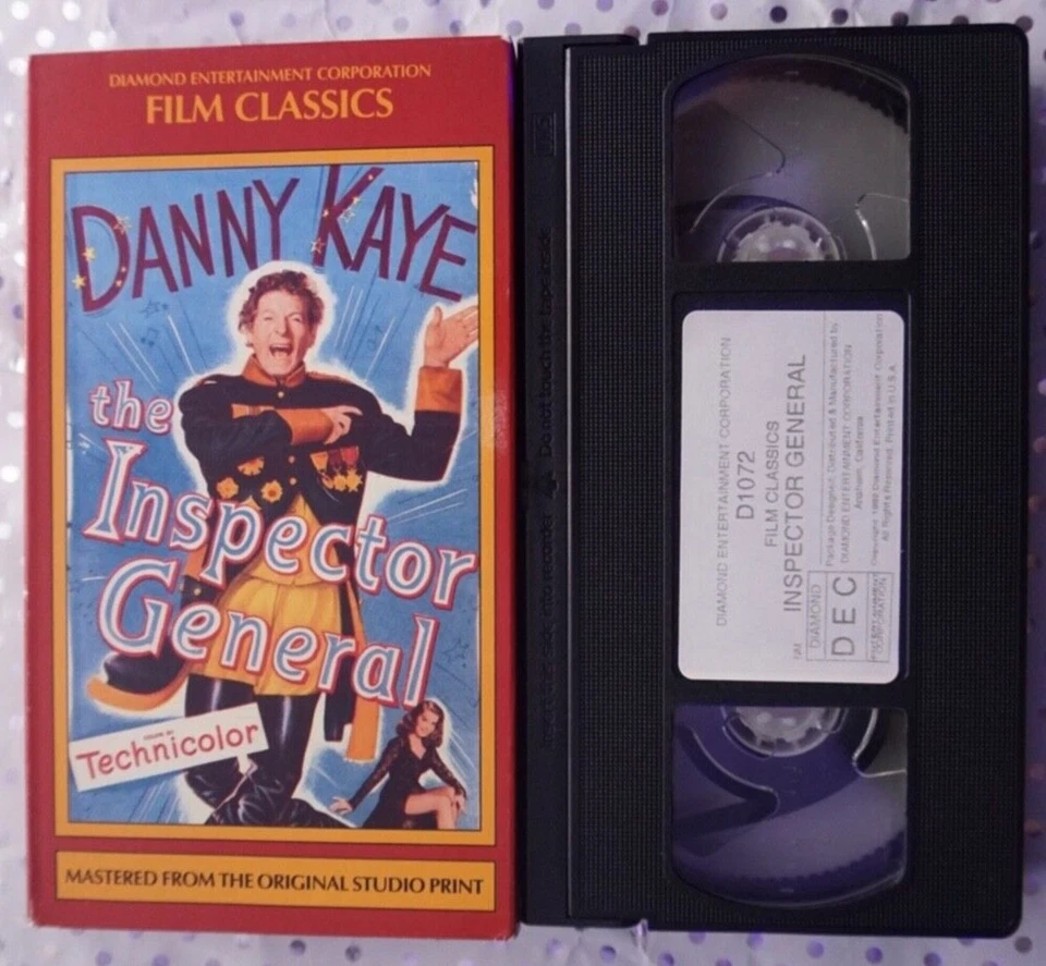 The Inspector General (VHS) (1993) (Danny Kaye) - TESTED - Image 3 of 3