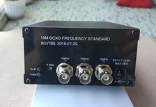 10MHz OCXO Frequency Standard Reference 2-CH Sine Wave 1-CH Square Wave Output