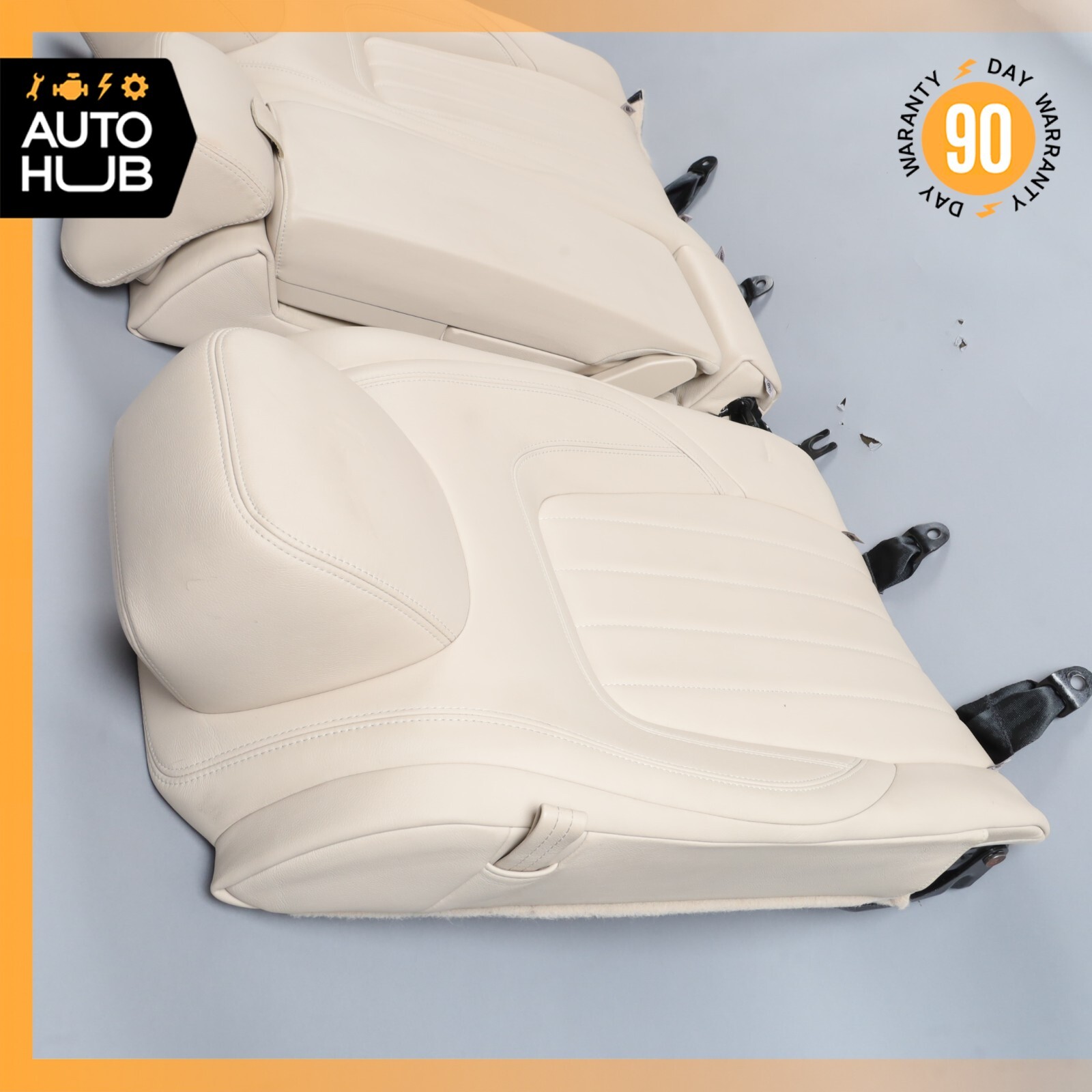 Maserati Quattroporte M156 Rear Left & Right Seat Cushion Top Upper OEM 69k