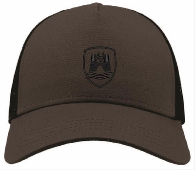 New Wolfsburg crest trucker hat baseball cap retro vintage car tuning black gray