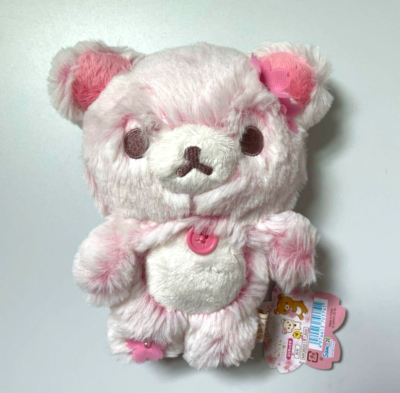 みたらしクマちゃん♡ NEW San-X Korilakkuma Cherry Blossom Sherbet Size S Plush Doll