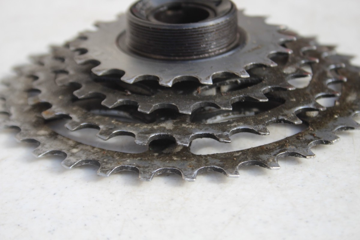 Vintage Shimano 600 Freewheel MF-6207 4 Speed 34 Tooth Japan PARTS