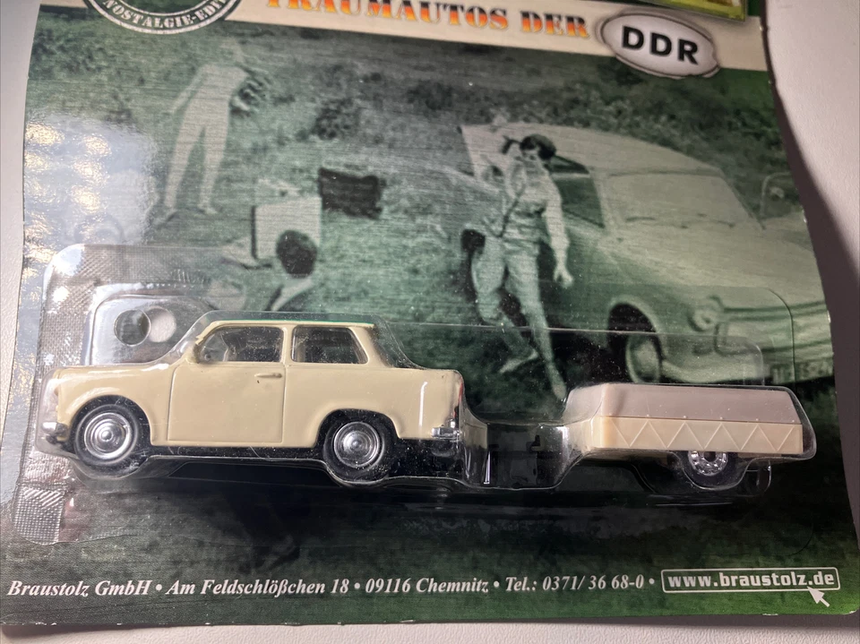 Trabant 601  von GRELL DDR Nostalgie Modellauto, 1:64 1A Zustand  /Trabi Sammler - Bild 2 von 4