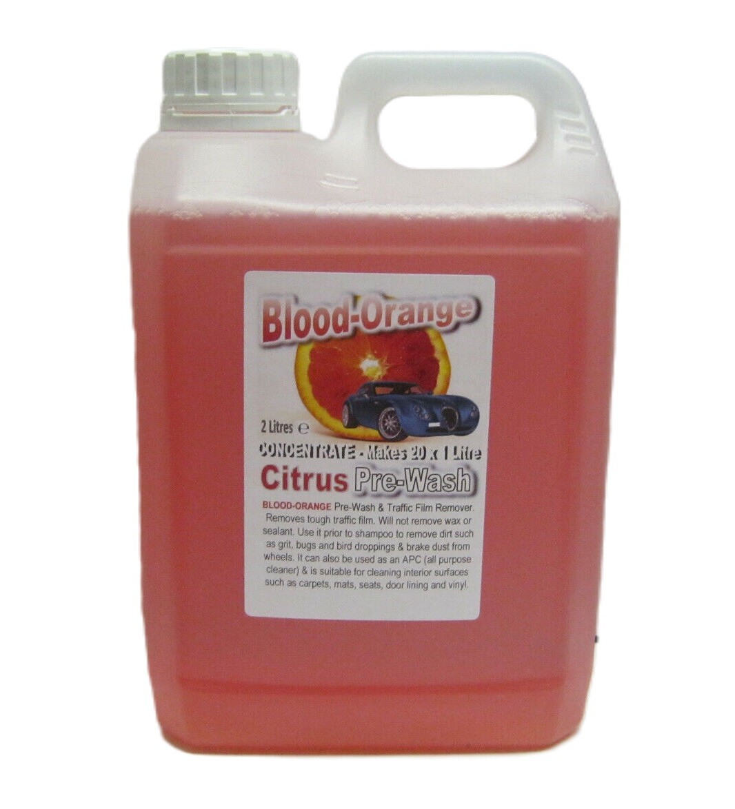 Citrus Car PreWash All Purpose Cleaner APC Concentrate 2 L 5 L 10 L 25