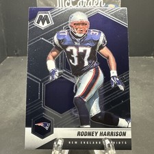 2021 Panini Mosaic Rodney Harrison #136 New England Patriots