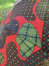 VINTAGE LIBERTY COLOR BLOCK UMBRELLA