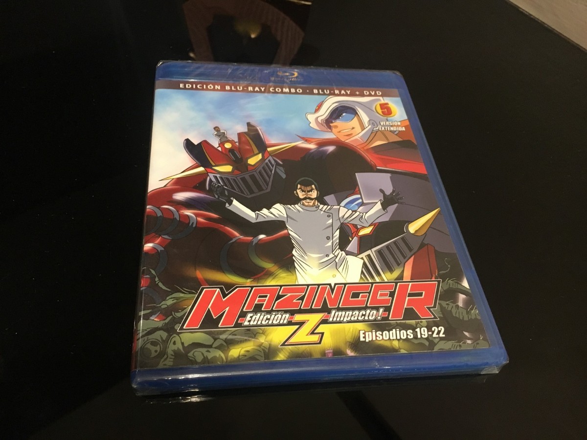 Mazinger Z Impact Edition Blu Ray + DVD Episodes 19-22 | eBay