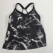 Nike women's tankini swim top Medium black