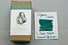 Organics Studio L Frank Baum Emerald Green Fountain Pen Ink