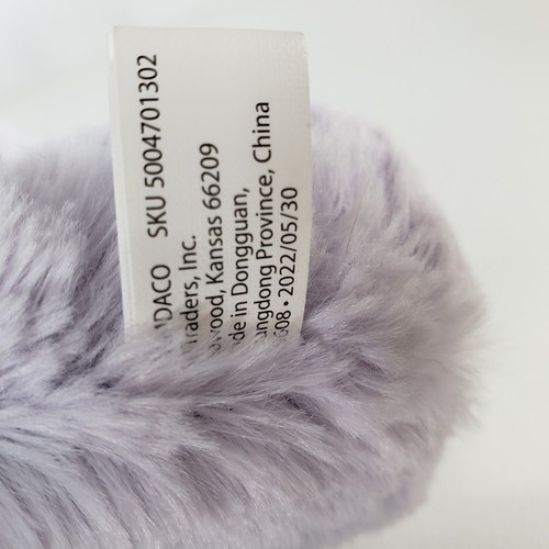 Demdaco Oddball Elefant Plüschtier Lovey Stofftier Lavendel 13 Zoll weiches Geschenk - Bild 13 von 14