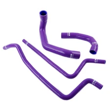 Purple For 1997-2006 Jeep Wrangler TJ 4.0L LHD Silicone Radiator Heater Hose Kit