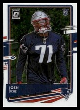 2020 Donruss Optic #137 Josh Uche Rookie New England Patriots