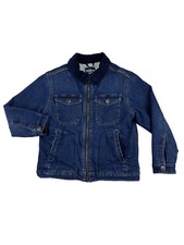 Oshkosh B'Gosh Genuine Sherpa Lined Collared Long Sleeve Denim Jacket 7