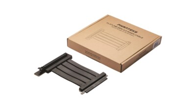 Phanteks 150mm PCIe Gen 4.0 Riser Cable 90 Degree Adapter
