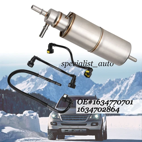 Fuel Filter w/ Fuel Lines Set For Mercedes ML430 ML55 ML320 1998-2001 1634770701