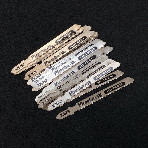 20 Piranha X25792 Hi-Tech T Shank Jigsaw Blades for Sheet Metal & Steel <5mm