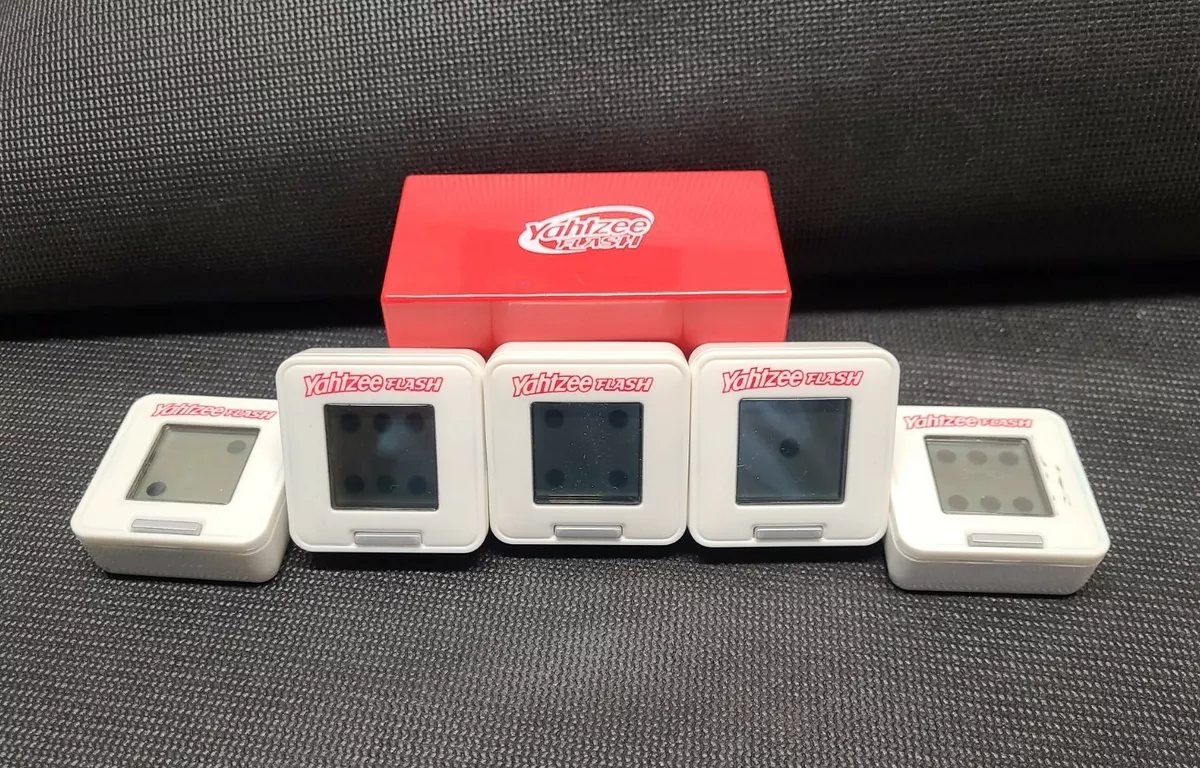 Electronic Yahtzee Flash Game Instructions Included Tested eBay