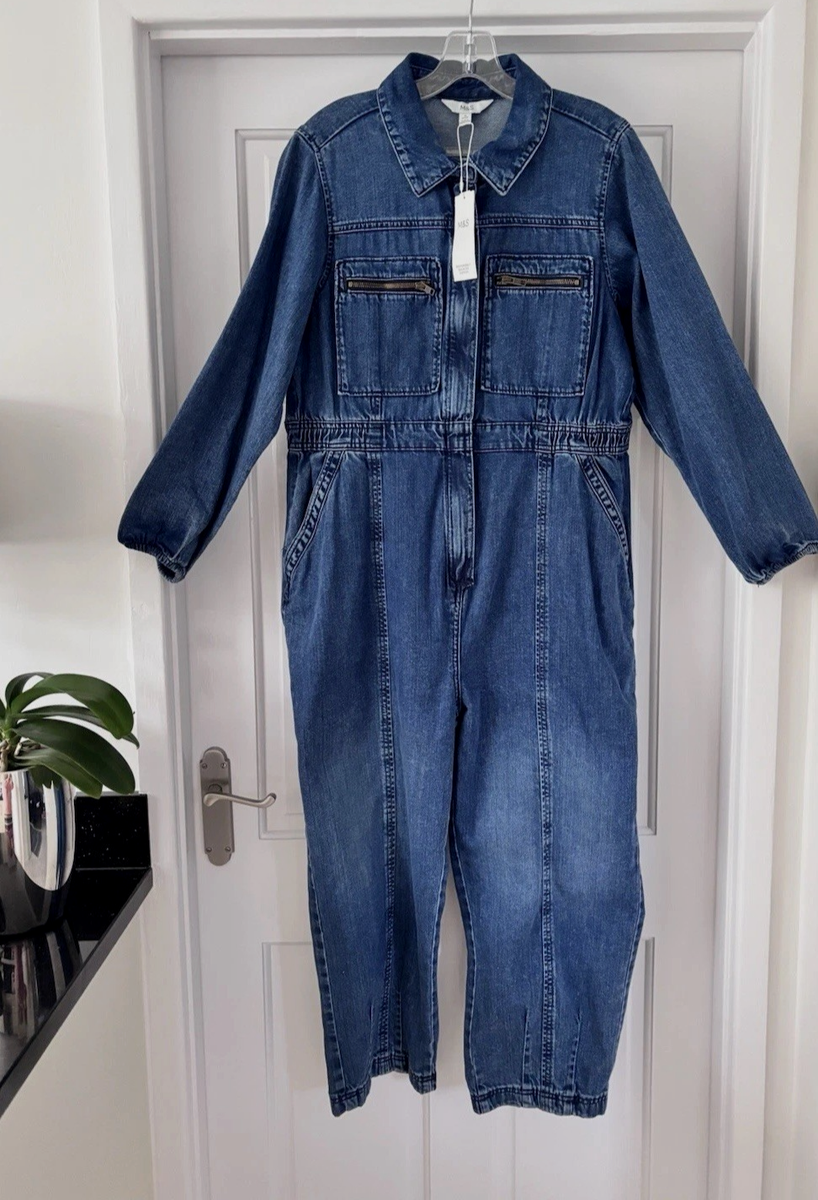 Marks Spencer Holly Willoughby Denim Jumpsuit Denim Jumpsuit Marks