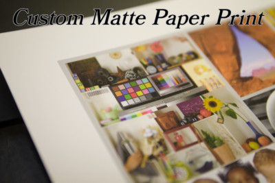 Custom High Quality Matte Photo Print for Walls, Art Galleries & Artist Alleys!