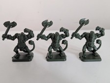 HEROQUEST MINIATUREN FIMIR x3 GAMES WORKSHOP D&D - UNBEMALT - SEHR GUTER ZUSTAND