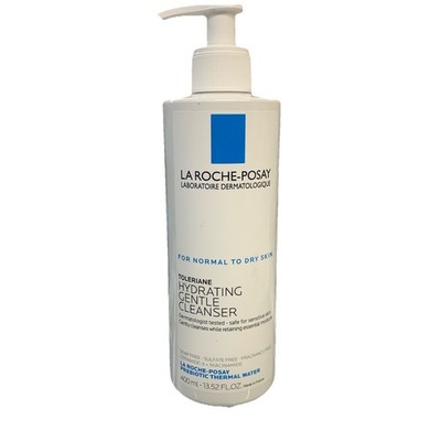La Roche-Posay Toleriane Hydrating Gentle Face Cleanser 13.52 Oz 400 ml Open Box