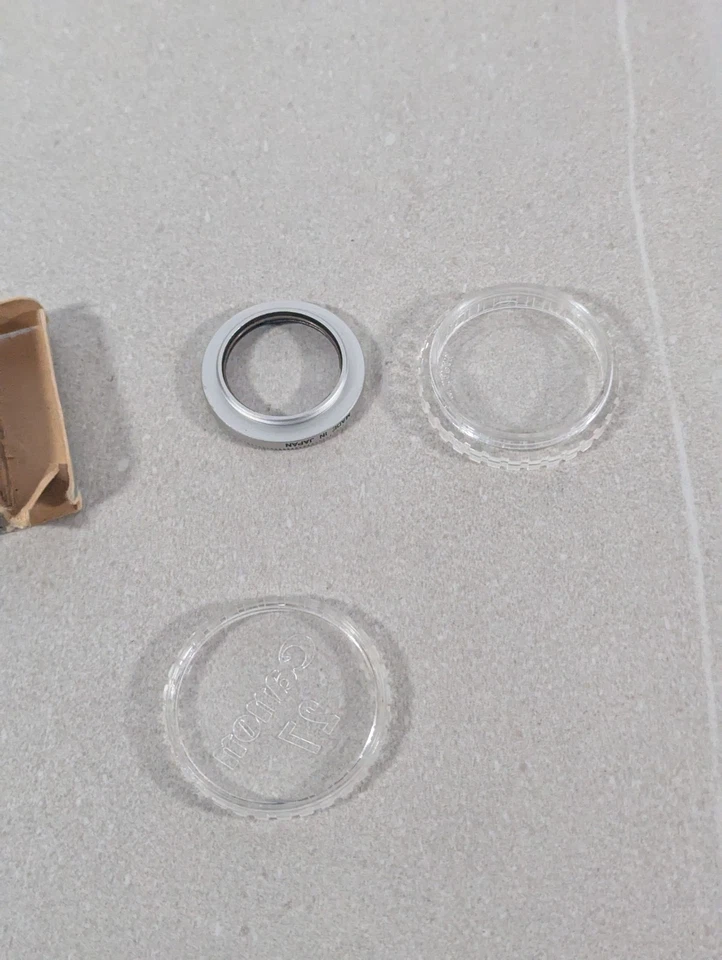 27mm Screw-in Filter Vintage CANON CLOSE-UP LENS 330 Made in Japan - Image 3 of 4