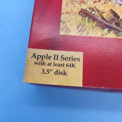 RARE!! The Oregon Trail Apple II Series MECC Floppy Disk VTG