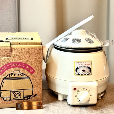 Porridge Reiskocher Haushaltsgeräte MON-222 100V 201W 50/60Hz Easy Japan...