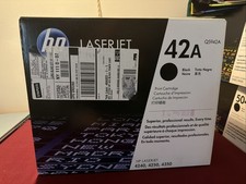 HP 42A Q5942A Black OEM Toner LaserJet 4240 4250 4350 Sealed Box NEW Printer Ink