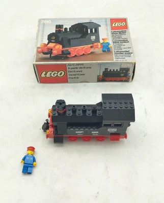 LEGO 7810 Push-Along Steam Engine OVP BOX 12V 4,5V Train Eisenbahn Zug 7750 - Bild 1 von 4