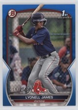 2023 Bowman Prospects Blue 19/150 Lyonell James #BP-118 0o1d