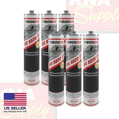 Teroson MS 9320 SF Ochre/ Tan/ Beige Sprayable Seam Sealer 310ml - 6 Each