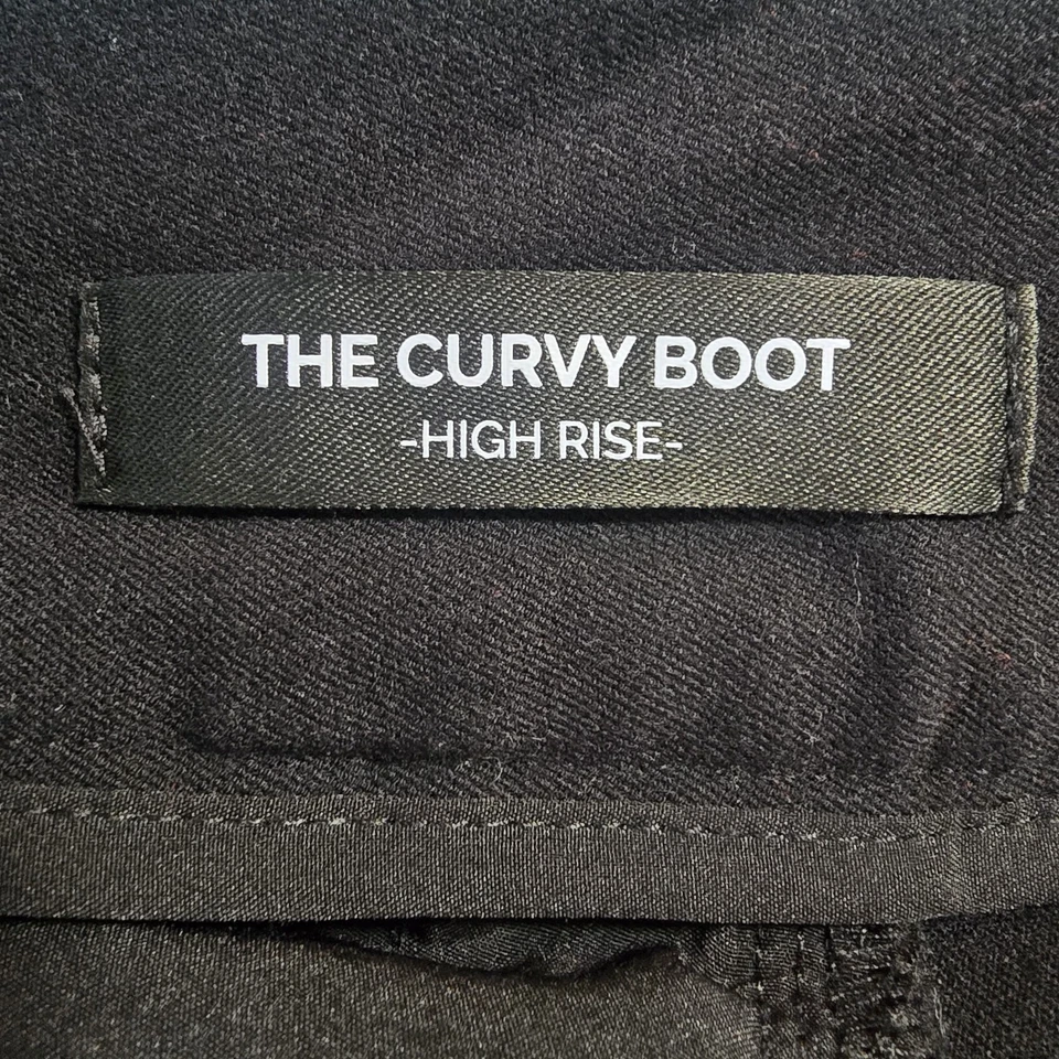 Rafaella The Curvy Boot High Rise Black Dress Pants Women’s Size 10 Inseam 30” - Image 3 of 4