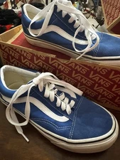 Vans Old Skool Lapis Blue 902 Sz 5.0 Men 6.5 Women Great condition 