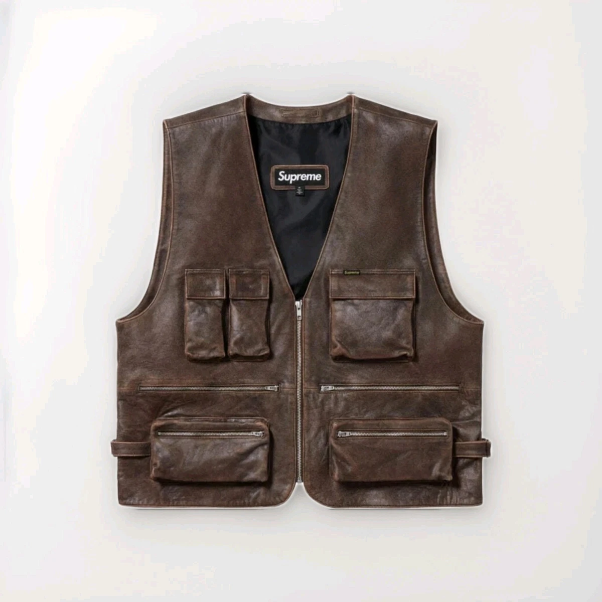 Supreme Leather Outer Shell Vests for Men for Sale | Shop New