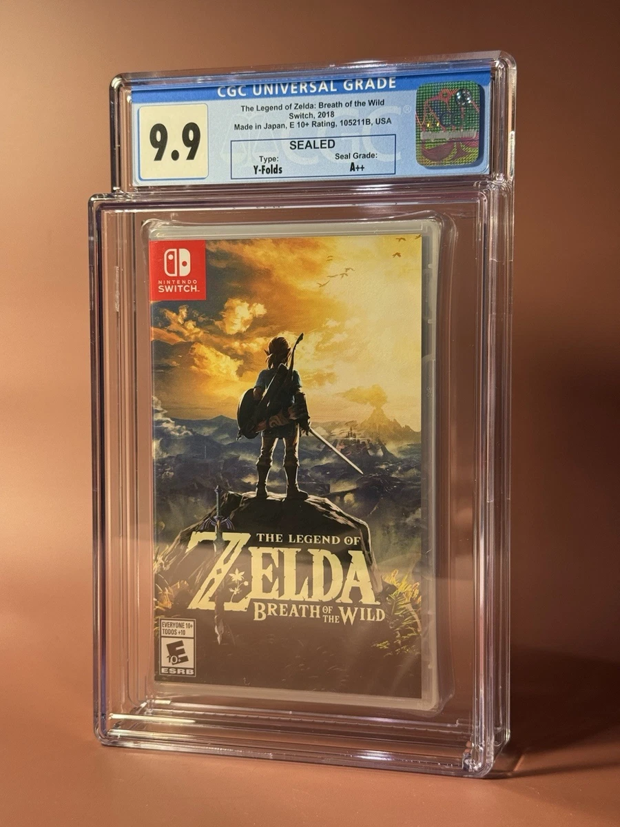 The Legend Of Zelda Breath Of The Wild Per Switch – CGC Graded 9.9 A++ Y-Fold Seal - Foto 2