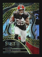 2023 Panini Select Dragon Scale Gold Prizm #211 Tyler Allgeier 3/10 FALCONS