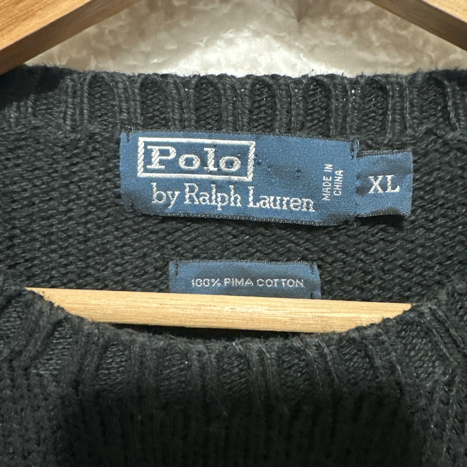 Vintage Polo Ralph Lauren Embroidered Pony Navy B… - image 3