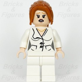 LEGO Super Heroes Pepper Potts Minifigure Iron Man 3 White Suit 76007 Marvel