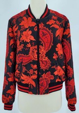 SIZE: WOMEN S - ALICE OLIVIA LONNIE BOMBER JACKET